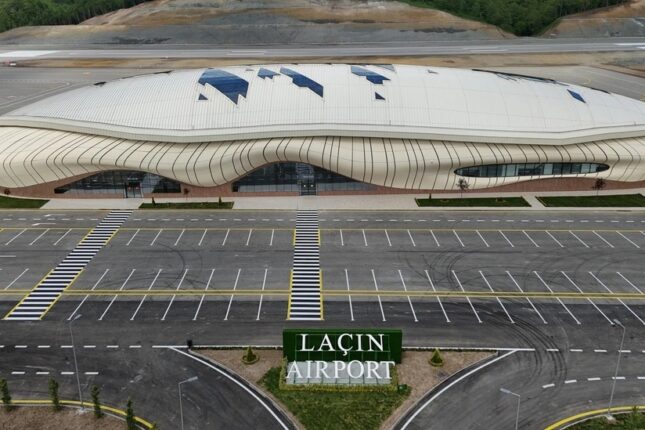 Laçın aeroportunda buraxılış məntəqəsi YARADILIR