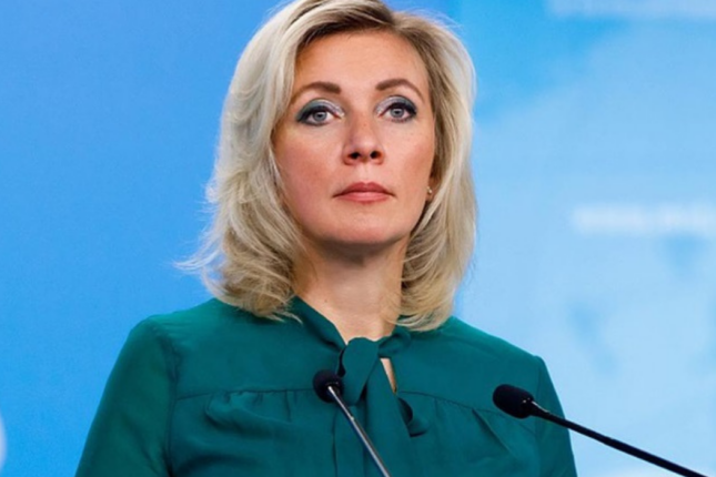 Zaxarova yenə ortalığı qarışdırır Zaxarova yenə ortalığı qarışdırır