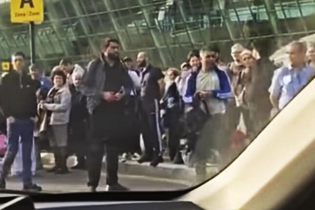 Aeroportda taksi dəyişikliyindən sonrakı vəziyyət – VİDEO