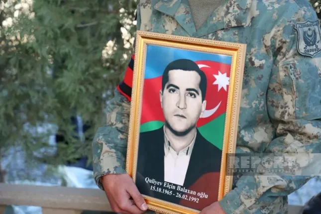 I Qarabağ müharibəsinin itkin-şəhidi Elçin Quliyev dəfn edilib