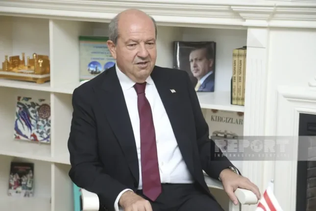 Şimali Kiprin Prezidenti Azərbaycana gəlib