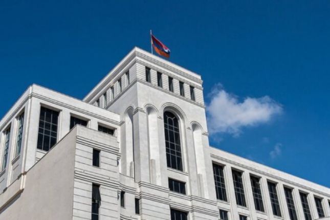 Ermənistan XİN-dən daşnaklara tərs şapalaq Ermənistan XİN-dən daşnaklara tərs şapalaq