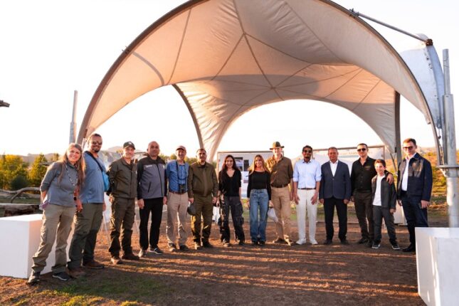 Leyla və Arzu Əliyevalar Axar-Baxar Milli Parkının açılışında – Fotolar Leyla və Arzu Əliyevalar Axar-Baxar Milli Parkının açılışında – Fotolar