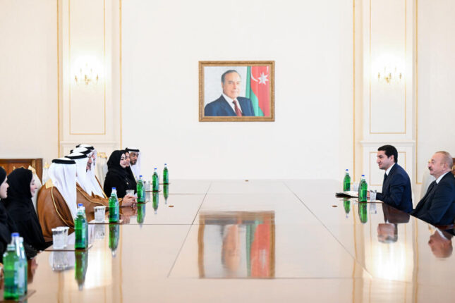 Prezident daha bir qəbul keçirdi — FOTOLAR Prezident daha bir qəbul keçirdi — FOTOLAR