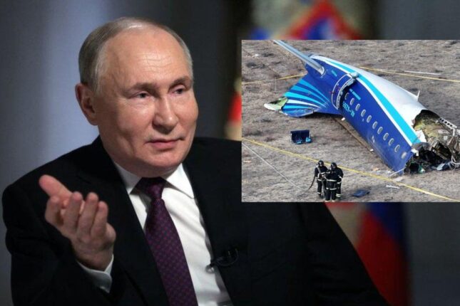 AZAL-ın təyyarəsi bu cür vurulub – Putin etiraf etdi