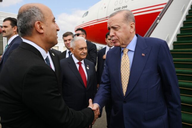Ərdoğan  Azərbaycana GƏLDİ – FOTO
