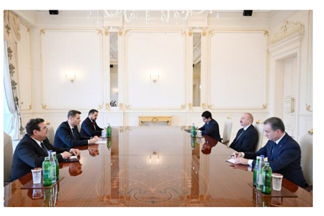 İlham Əliyev Rumıniya Parlamenti Senatının sədrini qəbul etd — FOTOLAR İlham Əliyev Rumıniya Parlamenti Senatının sədrini qəbul etd — FOTOLAR