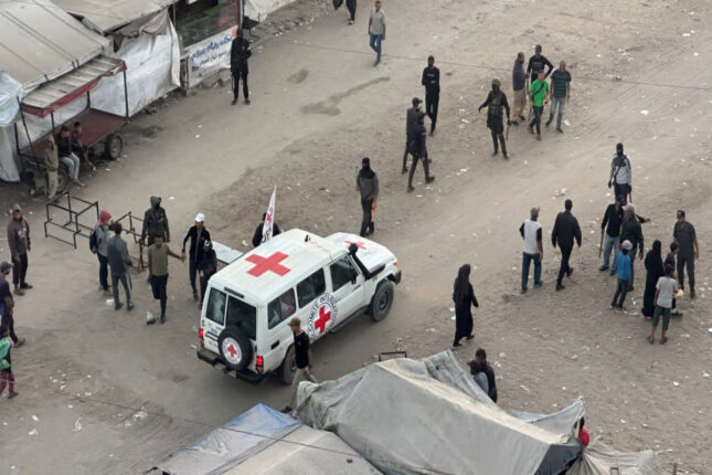HAMAS 7 israilli girovu Beynəlxalq Qızıl Xaç Komitəsinə təhvil verib
