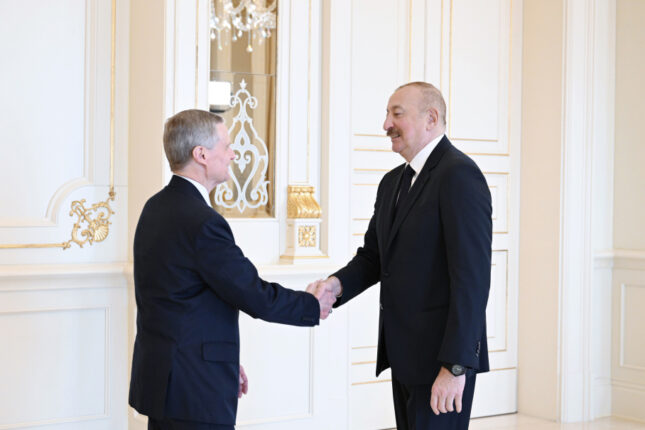 Prezident qəbul keçirdi – Fotolar