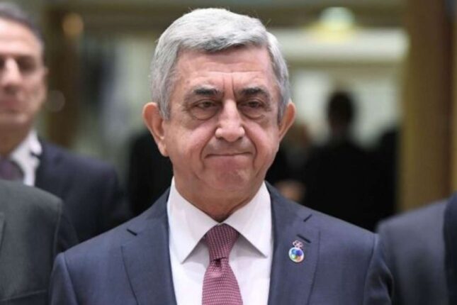 Sərkisyanın ölkədən çıxışına qadağa qoyuldu