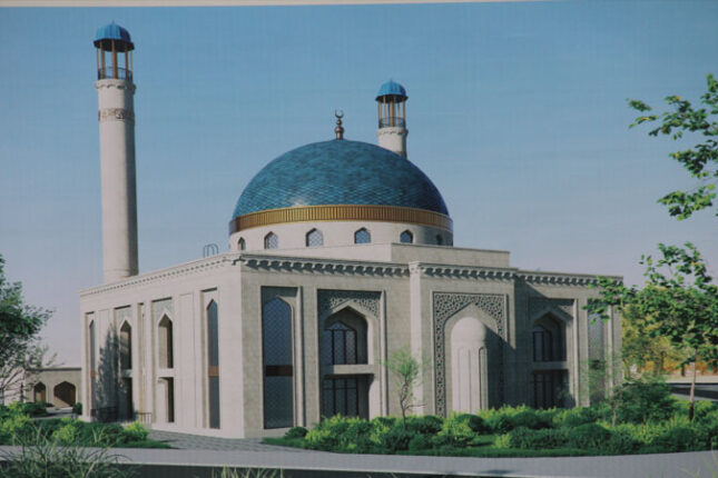 Cəbrayıl şəhər məscidi belə tikiləcək (FOTO) Cəbrayıl şəhər məscidi belə tikiləcək (FOTO)