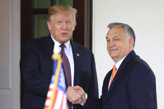 Tramp Orbanın bu xahişini rədd etdi Tramp Orbanın bu xahişini rədd etdi