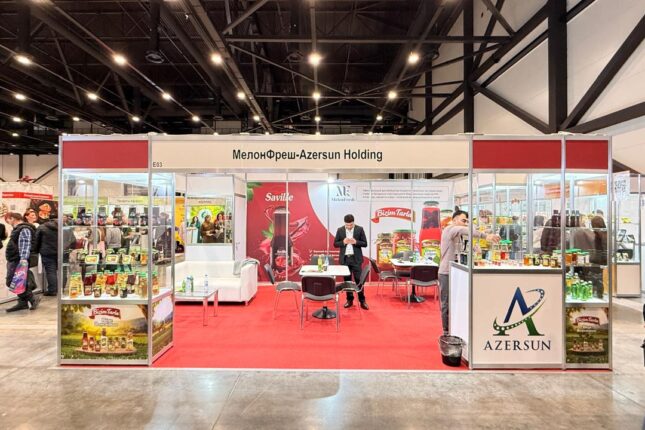“Azərsun Holdinq” “PeterFood” sərgisində iştirak edir – FOTO