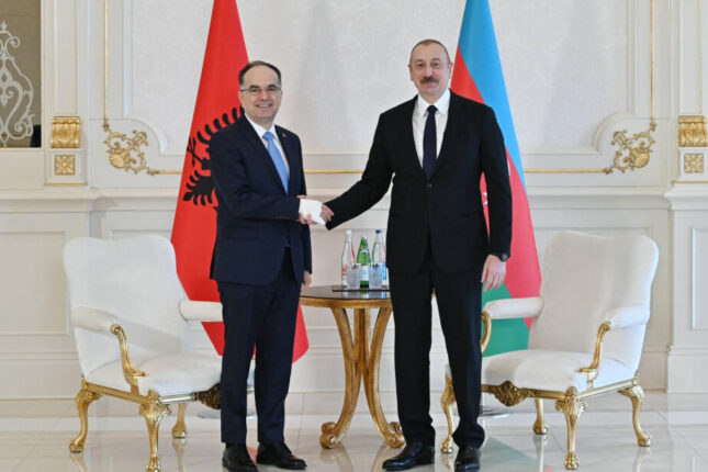 Prezident: Albaniya ilə əlaqələrə böyük əhəmiyyət veririk