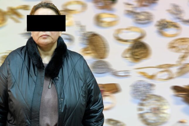 Dayə çalışdığı evdən 60 min oğurladı – Video