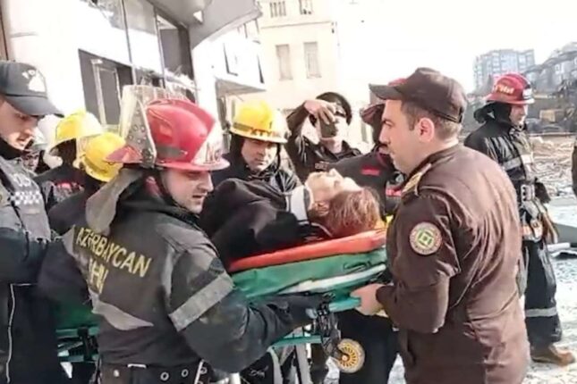 Nərimanovda partlayışda yaralananlar belə xilas olundu – VİDEO