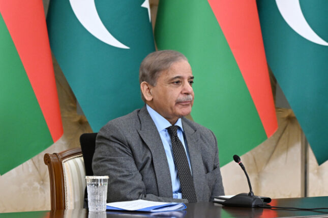 Şahbaz Şərif Bakıya iki günlük səfərə gəlir Şahbaz Şərif Bakıya iki günlük səfərə gəlir