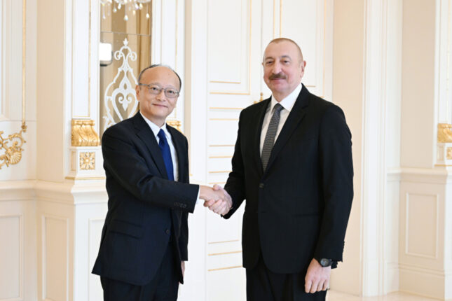 Prezident qəbul keçirdi – Fotolar Prezident qəbul keçirdi – Fotolar