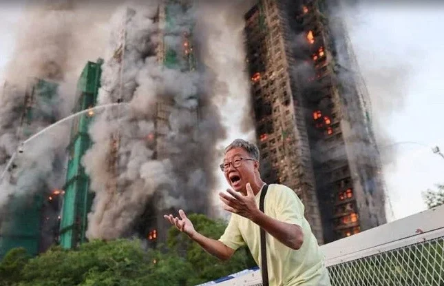 Honq Konqdakı yanğında ölənlərin sayı 156-ya çatdı